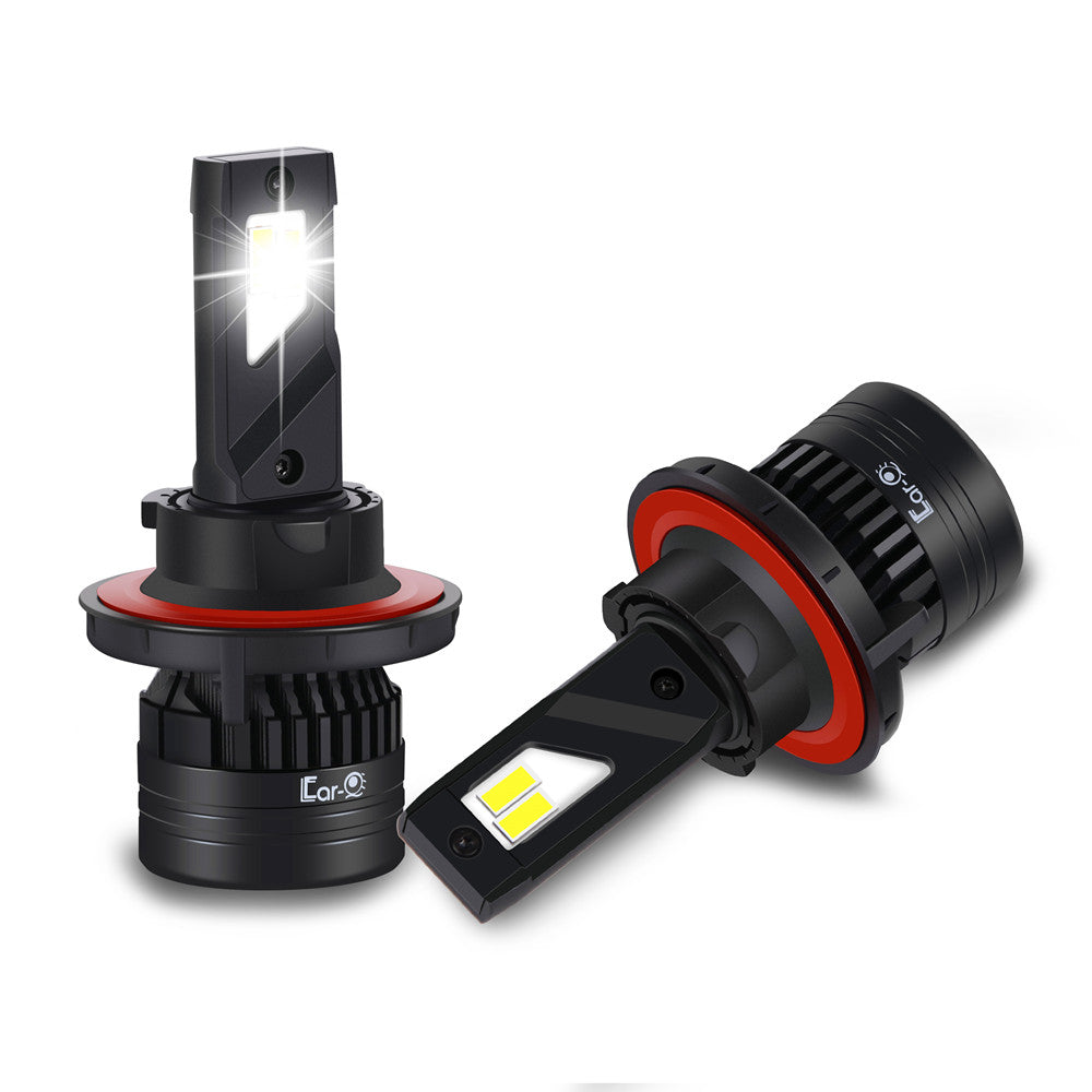 H13 LED Bulbs DRL, High Low Beam Headlights, 6000K Xenon White 9008 ...